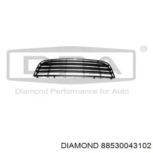 Comprar 88530043102 Diamond/DPA Rejilla central del parachoques delantero