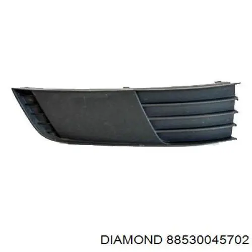 88530045702 Diamond/DPA rejilla de ventilación, parachoques trasero, central