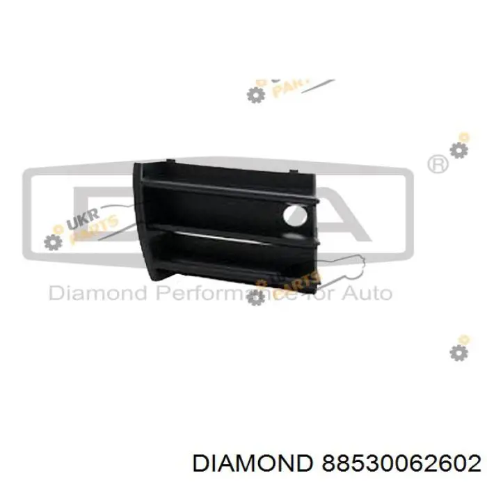Comprar 88530062602 Diamond/DPA Rejilla derecha del parachoques delantero