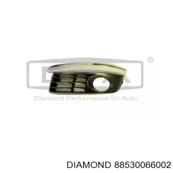 88530066002 Diamond/DPA Tapa de rejilla de faro antiniebla delantero izquierdo