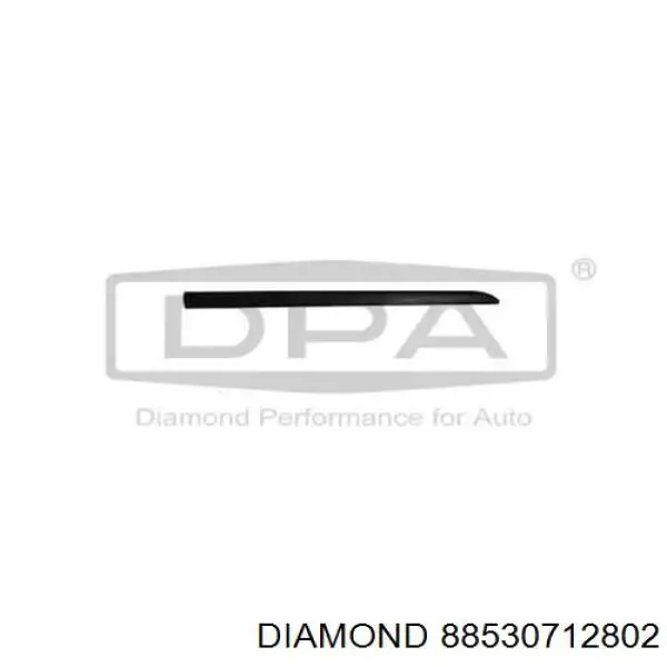 88530712802 Diamond/DPA moldura de la puerta delantera derecha
