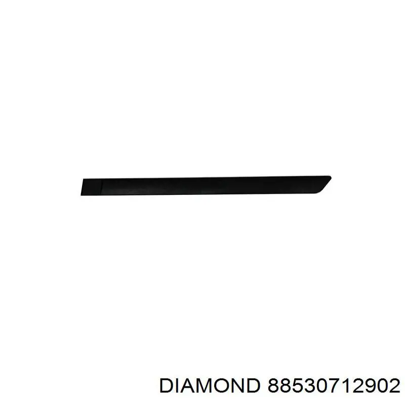 88530712902 Diamond/DPA moldura puerta trasera izquierda