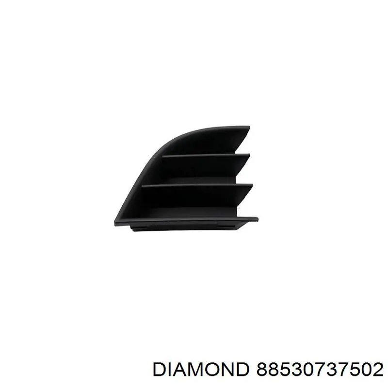 Rejilla interior izquierda del parachoques delantero Diamond/DPA 88530737502 precio, desde 5,35 EUR
