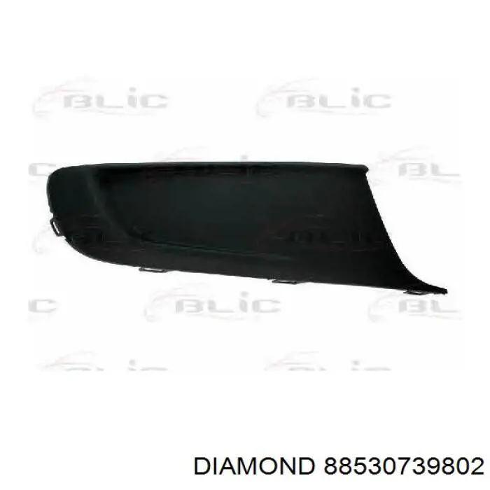 Rejilla izquierda del parachoques delantero Diamond/DPA 88530739802 precio, desde 12,22 EUR