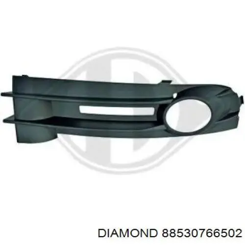 88530766502 Diamond/DPA rejilla de ventilación, parachoques trasero, izquierda