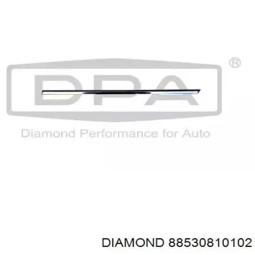 88530810102 Diamond/DPA moldura de puerta delantera izquierda superior