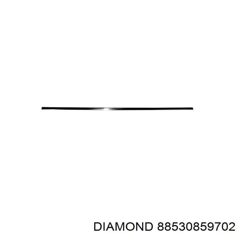 88530859702 Diamond/DPA moldura de la puerta delantera izquierda