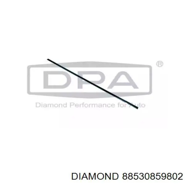 88530859802 Diamond/DPA moldura de la puerta delantera derecha