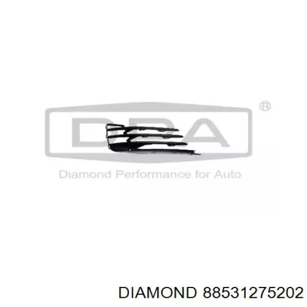 Comprar 88531275202 Diamond/DPA Rejilla derecha del parachoques delantero