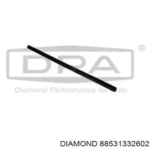 88531332602 Diamond/DPA moldura de la puerta delantera derecha