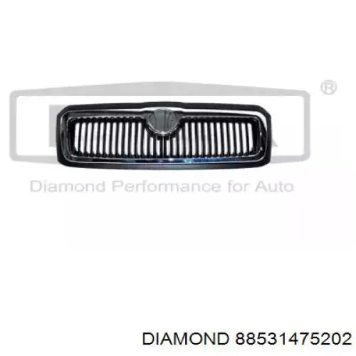 Moldura de la rejilla del radiador Diamond/DPA 88531475202 precio, desde 27,35 EUR