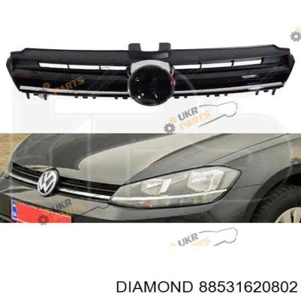 Comprar 88531620802 Diamond/DPA Rejilla frontal