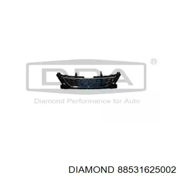 88531625002 Diamond/DPA panal de radiador