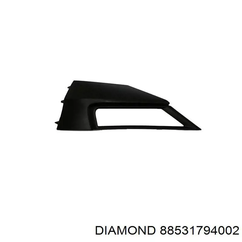 Tapa de rejilla de faro antiniebla delantero izquierdo Diamond/DPA 88531794002 precio, desde 19,15 EUR