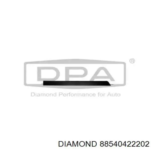 Embellecedor de puerta trasera derecha Diamond/DPA 88540422202 precio, desde 15,93 EUR