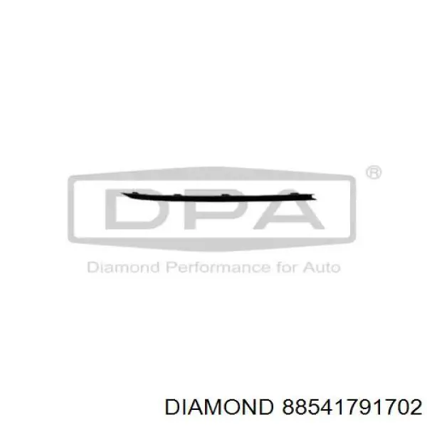 Comprar 3G08543229B9 VAG Moldura de parachoques delantero