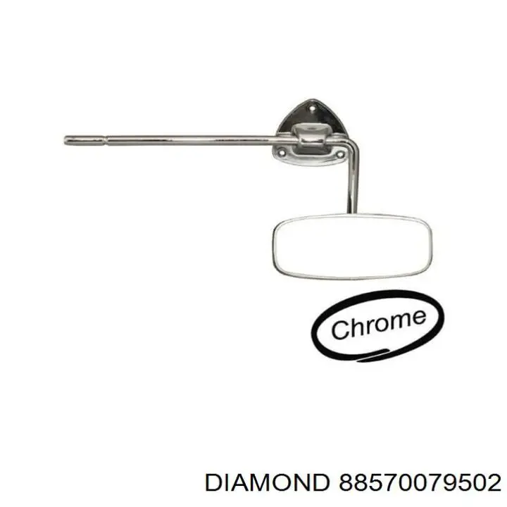 Espejo interior Diamond/DPA 88570079502 precio, desde 20,60 EUR