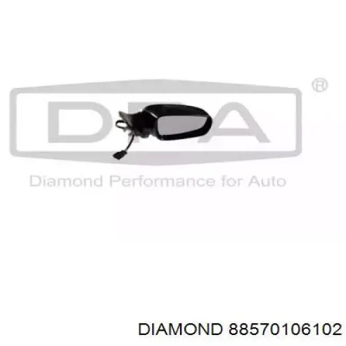 88570106102 Diamond/DPA Espejo derecho
