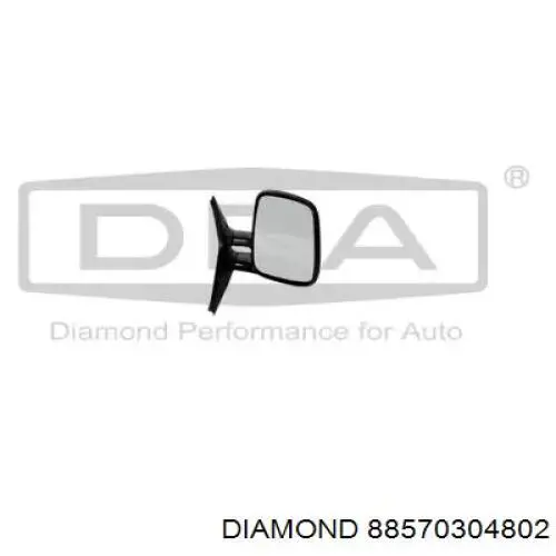 88570304802 Diamond/DPA espejo retrovisor derecho