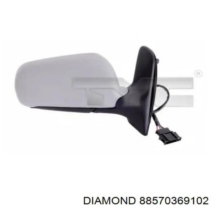 Cristal de espejo retrovisor derecho Diamond/DPA 88570369102 precio, desde 10,65 EUR