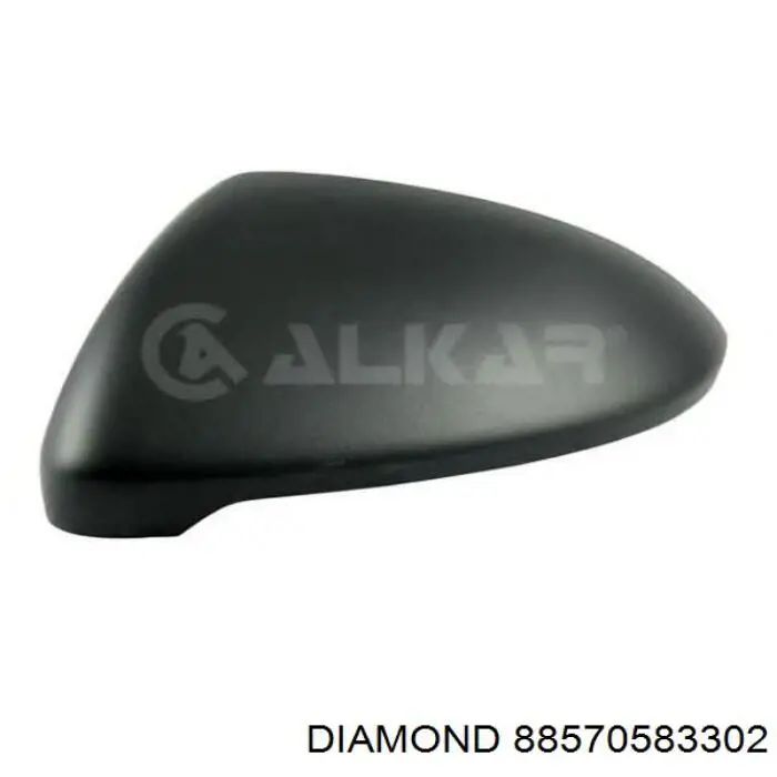 88570583302 Diamond/DPA cubierta, retrovisor exterior derecho