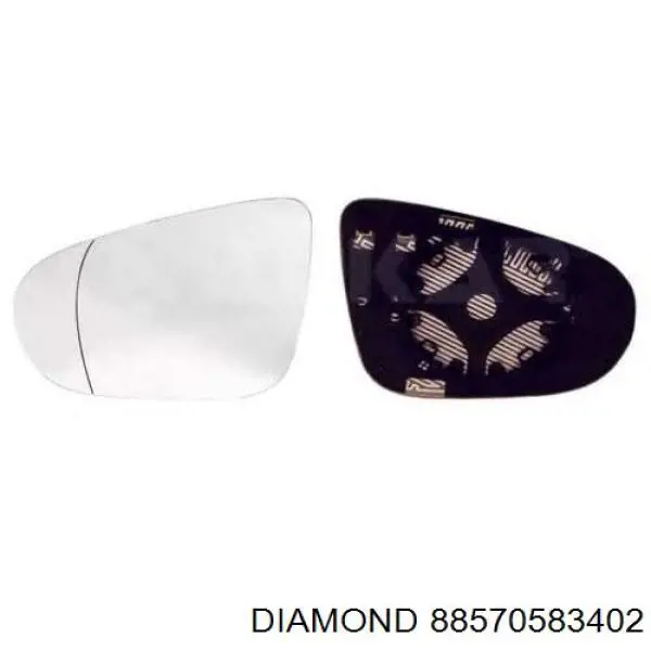 Espejo izquierdo Diamond/DPA 88570583402 precio, desde 88,45 EUR