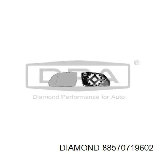 Cristal de espejo retrovisor derecho Diamond/DPA 88570719602 precio, desde 15,91 EUR
