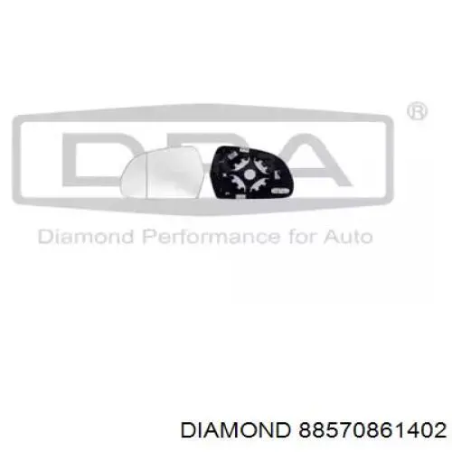 Cristal de espejo retrovisor derecho Diamond/DPA 88570861402 precio, desde 15,54 EUR