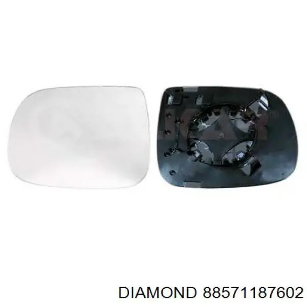 88571187602 Diamond/DPA superposicion(cubierta De Espejo Retrovisor Izquierdo)