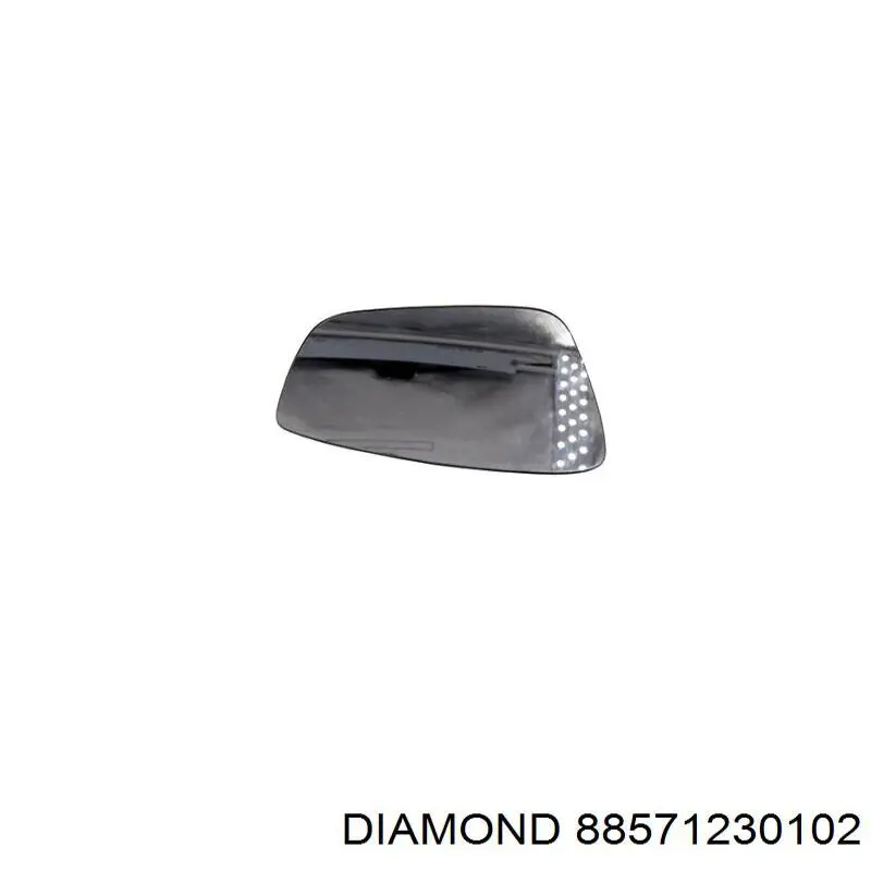 Comprar 88571230102 Diamond/DPA Cristal de espejo retrovisor derecho