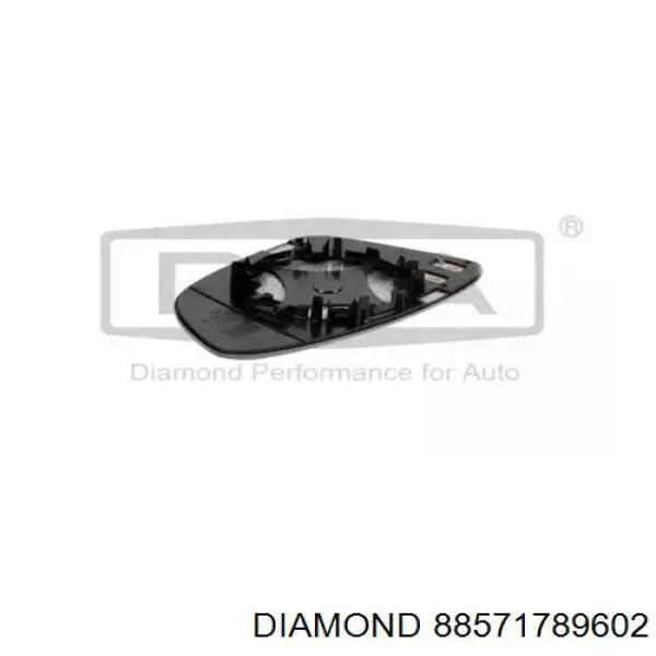 88571789602 Diamond/DPA cristal de espejo retrovisor exterior izquierdo