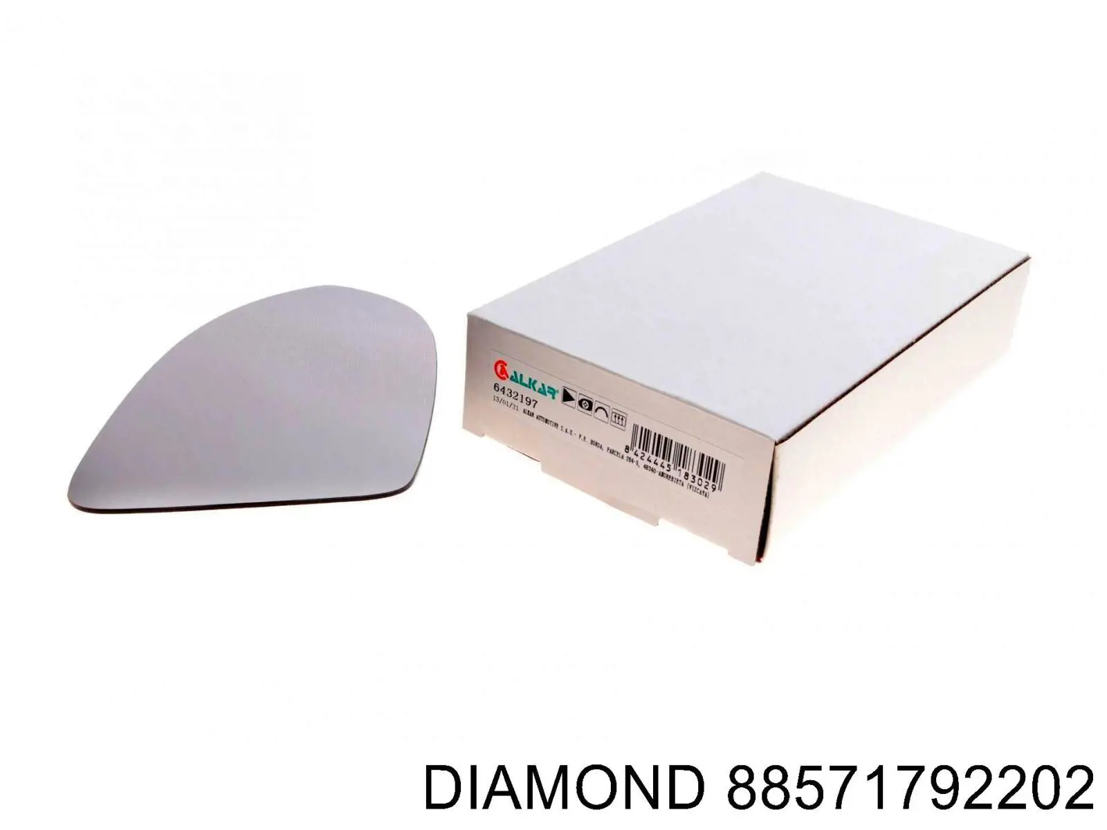 Comprar 88571792202 Diamond/DPA Cristal de espejo retrovisor derecho
