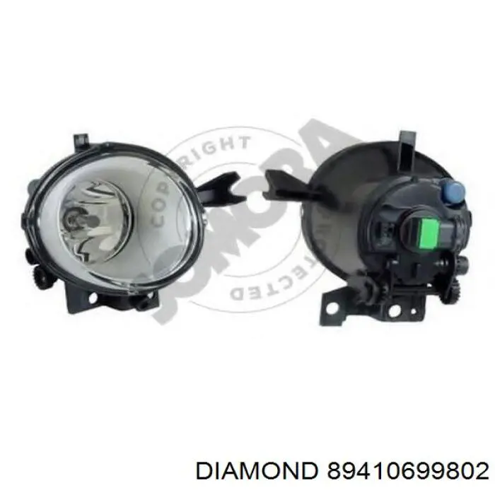 Faro antiniebla derecho Diamond/DPA 89410699802 precio, desde 45,50 EUR