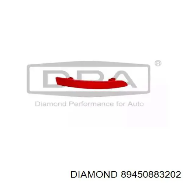 Deflector parachoques trasero derecho Diamond/DPA 89450883202 precio, desde 10,66 EUR
