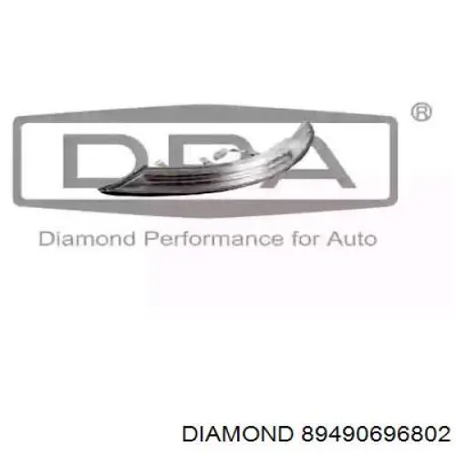 89490696802 Diamond/DPA luz intermitente de retrovisor exterior derecho