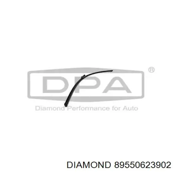 Comprar 89550623902 Diamond/DPA Juego de escobillas de luna delantera, 2 piezas