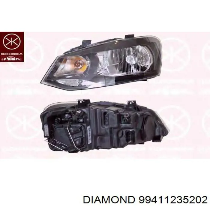 Faro derecho 44082 VALEO