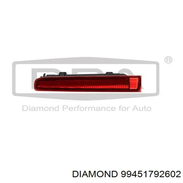 99451792602 Diamond/DPA Luz central de freno