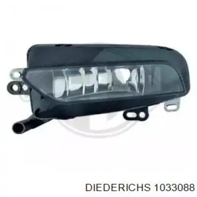 1033088 Diederichs faro antiniebla derecho