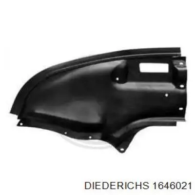 A2205242930 Mercedes Protector izquierdo del parachoques delantero