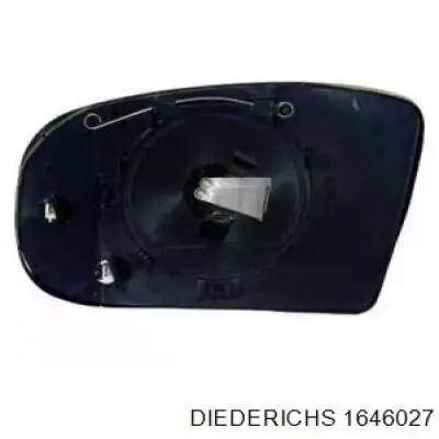 1646027 Diederichs cristal de espejo retrovisor exterior izquierdo