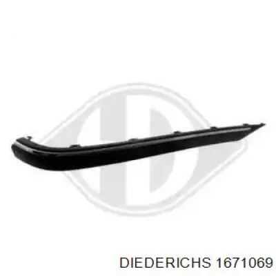 Comprar 50039612 Polcar Moldura de parachoques trasero derecho