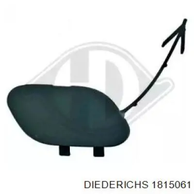 13399230 Opel Cobertura de parachoques, enganche de remolque, delantera 