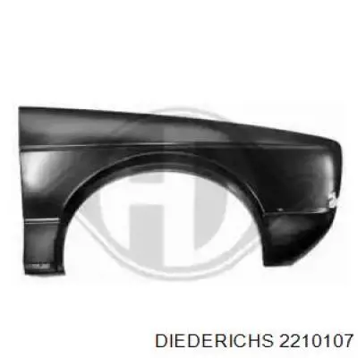 Aleta delantera izquierda Diederichs 2210107 precio, desde 266,04 EUR