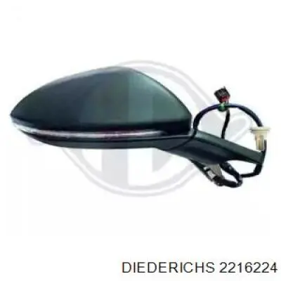 2216224 Diederichs espejo retrovisor derecho