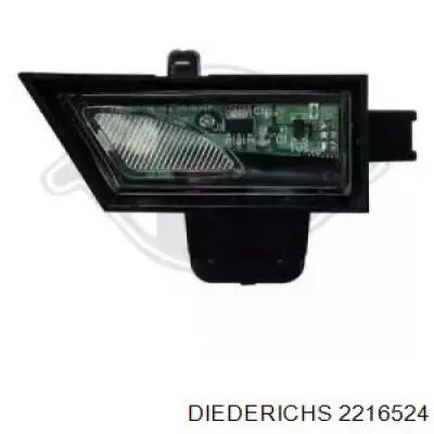 2216524 Diederichs espejo retrovisor derecho