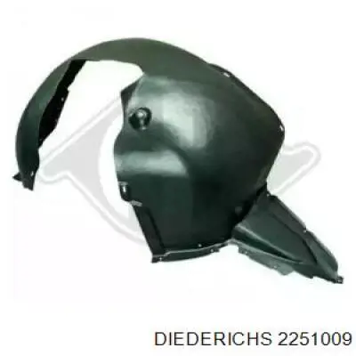 1K8805911A VAG Guardalodos interior izquierdo, guardafango delantero