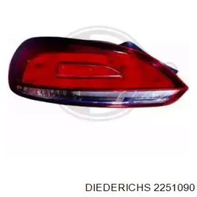 1K8945096M VAG Piloto trasero derecho