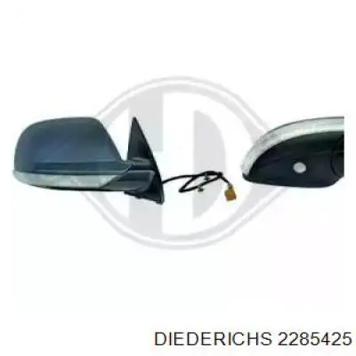 7L6857507GL9B9 VAG Espejo retrovisor izquierdo