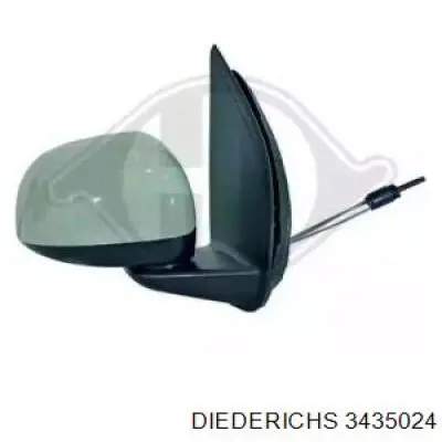 1607804 VAN Wezel espejo retrovisor derecho